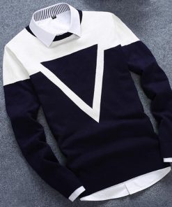 New Design 3 Colos Fashion Man Sweater Men Casual Cotton Fall Autumn Mens Sweaters Keep Warm Winter Pull Homme