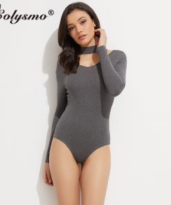 Colysmo Sexy Bodysuit Rompers Womens Jumpsuit Long Sleeve Body Feminino Autumn Playsuit Women Bodysuits Plus Size jumpsuits New