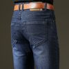 Summer Business Men Jeans 2017 New Designer Thin Jeans Men Pants Brand Regular Straight Denim Trousers Homme Plus Size 28-38