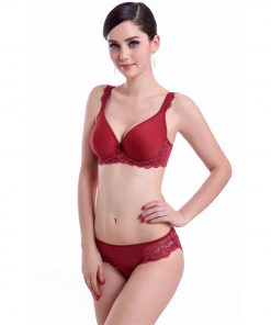 Plus Size Bra Set 3D Air Mesh Breath Underwear Full Cup Minimizer Women Lingerie Lace Intimates Ladies Bra and Panty Set Quality