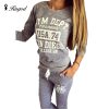 2018 Spring Autumn 2 Pieces Set Women Letter Print Suit Slim Sexy O-neck Tracksuits for Womens Sweatshirts + Pants Lady Suits