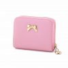 Women Wallets 2019 Bowknot Zipper Coin Purse Wearable Short Wallet Handbag Female Wallet Women Clutch Purses Carteira Feminina