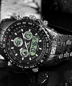 Readeel Mens Watches Top Brand Luxury Waterproof Led Digital Quartz Watch Man Sport Wrist Watch Men Waterproof Led Clock Male