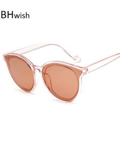 Fashion Women Sunglasses Cat Eye Shades Luxury Brand Designer Sun Glasses Integrated Eyewear Candy Color UV400