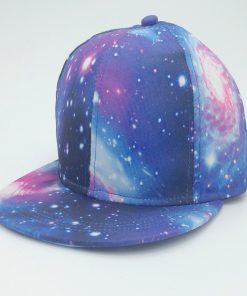 Fast Shiping Galaxy Blue Space Gorras Snapback Hip Hop Women Men Hats Fashion Baseball Cap Space Bones Masculino HT51096+30