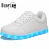Led shoes for adults women led luminous shoes hot 2017 plus size woman casual shoes
