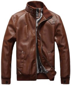 2019 New Mens Jackets PU Clothing Locomotive Men Clothing Coat Men'S Leather Jacket Motorcycle Overcoat For Male Chaqueta