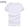 2019 Free Shipping new Slim dark green blue gray black white T shirts Slim Fit Short Sleeve men T-shirt 6 size S-XXXL