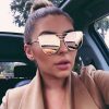 2019 New Fashion Women Sunglasses Retro Brand Designer Sunglasses Men Coating Vintage Mirror Glasses Square Sun Glasses Oculos