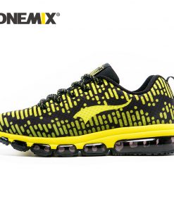 Onemix men's sports shoes women running breathable mesh male outdoor sneaker lace up zapatos de hombre adult shoes size EU 36-46