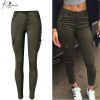 2019 Summer Winter High Waist Cargo Pants For Women Joggers Women Pantalon Femme Army Camouflage Female Military Trousers Women