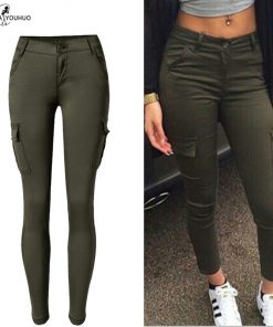 2019 Summer Winter High Waist Cargo Pants For Women Joggers Women Pantalon Femme Army Camouflage Female Military Trousers Women