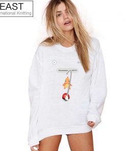 EAST KNITTING H968 2017 New Fall Pokemon Go White Pullovers Women Sweatshirts Cosplay Anime Pokemon Punk Tracksuit Hoodies S-3XL
