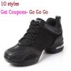 Hot Sale Women Air Mesh Sports Dancing Sneakers Shoes Women's Line Dance Shoes Platform Girls Dancing Shoe Black White On Sale