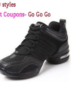 Hot Sale Women Air Mesh Sports Dancing Sneakers Shoes Women's Line Dance Shoes Platform Girls Dancing Shoe Black White On Sale