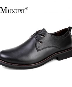 Brand Handmade natural leather casual Shoes Men comfortable Patent formal Shoes fashion Classic Oxford Shoes plus size 38-47