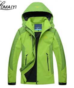 LOMAIYI Waterproof Women's Jacket Coat Women Spring Autumn Winter Warm Windbreaker Outerwear Female Casual Hooded Jackets,AW119