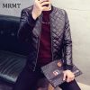 2019 Brand New Leather Clothing Mens Jacket Coat Fall Winter Biker Bomber male Jacket thin men's Jackets Men PU Warm coats