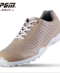 Factory wholesale new men's sports shoes hole golf shoes breathable slip rubber base
