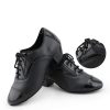 Professional Dance Shoes Brand Man Sports Latin Shoes Genuine Leather Upscale Fitness Breathable Adult Boy Social Sneakers 8001