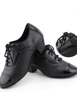 Professional Dance Shoes Brand Man Sports Latin Shoes Genuine Leather Upscale Fitness Breathable Adult Boy Social Sneakers 8001