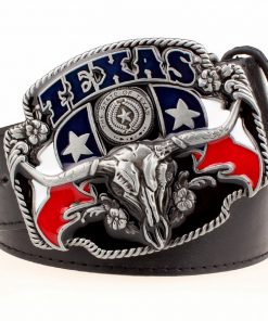 Wild west cowboy personality Men's belt metal buckle bull head American Texas western cowboy style belts trend belt for men gift