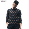 Plus SIZE S-5XL O-Neck 2016 Men Sweater Indie Pop Pullover Men Sweater Hip Hop Knitting Sweater Slim Fit Men Clothing Pull Homme