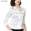 DFRCAEG Plus Size Women Clothing 2018 New Fashion Blouse Long Sleeve Blusa Feminina Spring Slim Women Shirts 7 Colors Women Tops