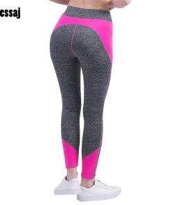 Nessaj Female High Waist Fitness Pants Legging Workout Activity Leggings Bodybuilding Clothes Body Shapers Women Leggings