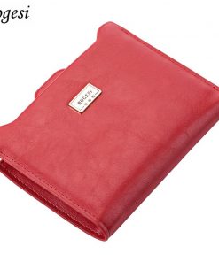 Bogesi Designer Slim Women Wallet Thin Zipper Ladies PU Leather Coin Purses Female Purse Mini Clutch Cheap Womens Wallets