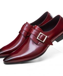 Large size EUR45 brown tan / black business shoes mens dress shoes genuine leather weddings shoes mens formal shoes