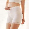 LNRRABC Trendy 3 Colors 2 Sizes Sexy Lace Thin Mid Women Popular Invisible Trousers Short Trousers Pants Women's Leggings