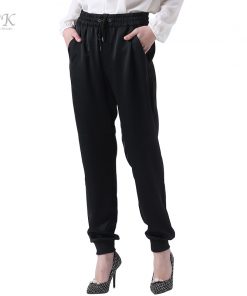 PK Black Harem Pants Women Joggers Sporty Sweatpants Women Harem Trousers 100% Polyester Pantalon Femme Plus Size Fitness Pants