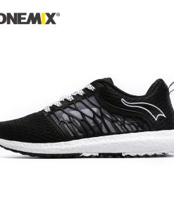 ONEMIX Unisex Running Shoes Breathable Mesh Men Athletic Shoes Super Light Outdoor Women Sports shoes walking jogging shoes