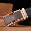 Famous Brand Belt Men 100% Good Quality Cowskin Genuine Luxury Leather Men's Belts for Men,Strap Male Metal Automatic Buckle